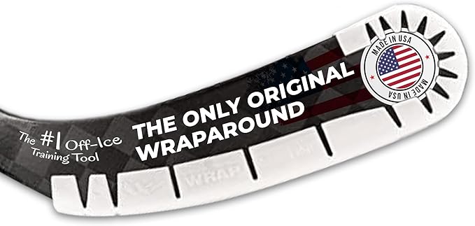 Wraparound Hockey Stick Blade Protector for Off Ice Training, Street Hockey – Long Lasting – Cuts to Fit Kids, Intermediate, Senior Sticks – Training Equipment, Accessories, Gear