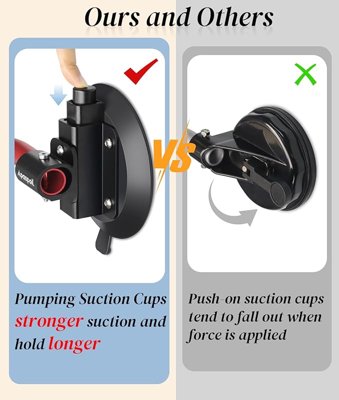 Kayak Roller, Kayak Loader Assist with Suction Alert Design, Triangle Structure & Heavy Duty Suction Cups