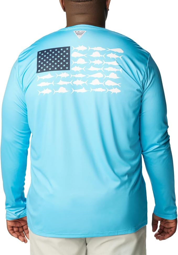Columbia Terminal Tackle PFG Fish Flag Long Sleeve