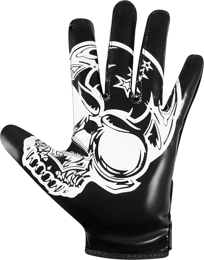 Glorious Traders Adult & Youth Football Gloves - Ultimate Performance Booster with Super Sticky Grip