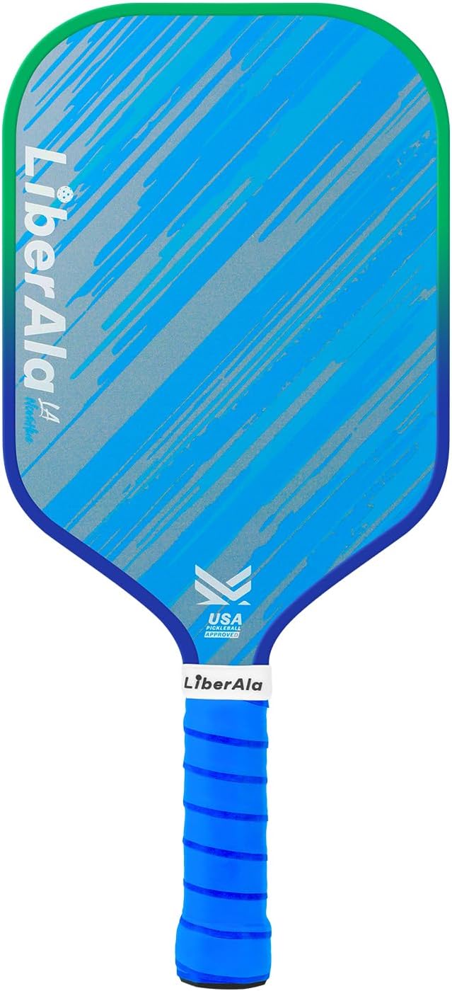 Pickleball Paddles & Set of 2, USAPA Approved Carbon Fiber Pickle Ball Paddle, PP Honeycomb Core, Lightweight & Comfort Grip for Beginners, Pros, Men, Women, Adults, Kids