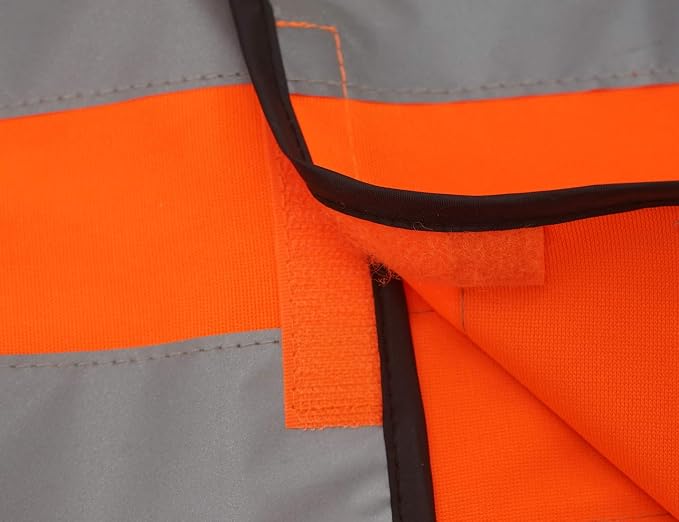 AIEOE Kids High Visibility Safety Vest Reflective Running Lightweight Traffic Walking Breathable Construction Vest