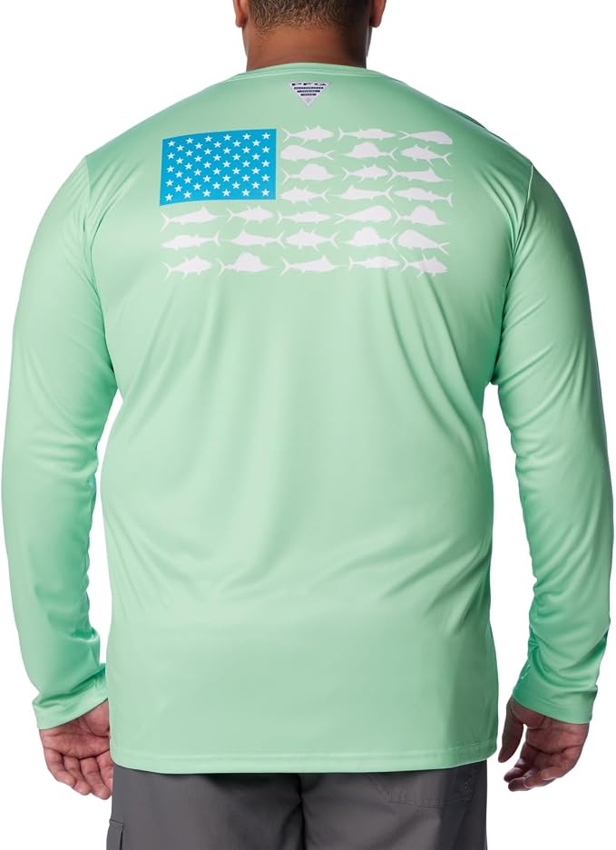 Columbia Terminal Tackle PFG Fish Flag Long Sleeve