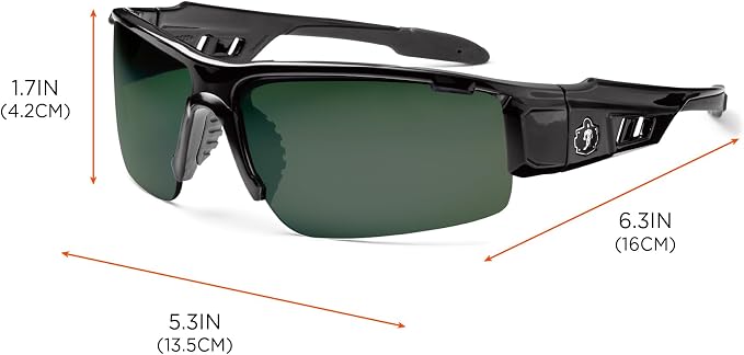 Ergodyne Skullerz DAGR Polarized Safety Sunglasses