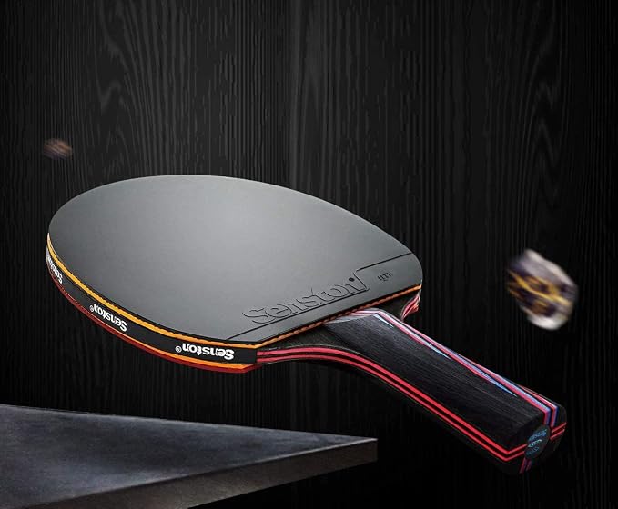 Senston Professional Table Tennis Paddles Advance Intermediate Ping Pong Paddles Set of 2, Table Tennis Racket with Carry Case…