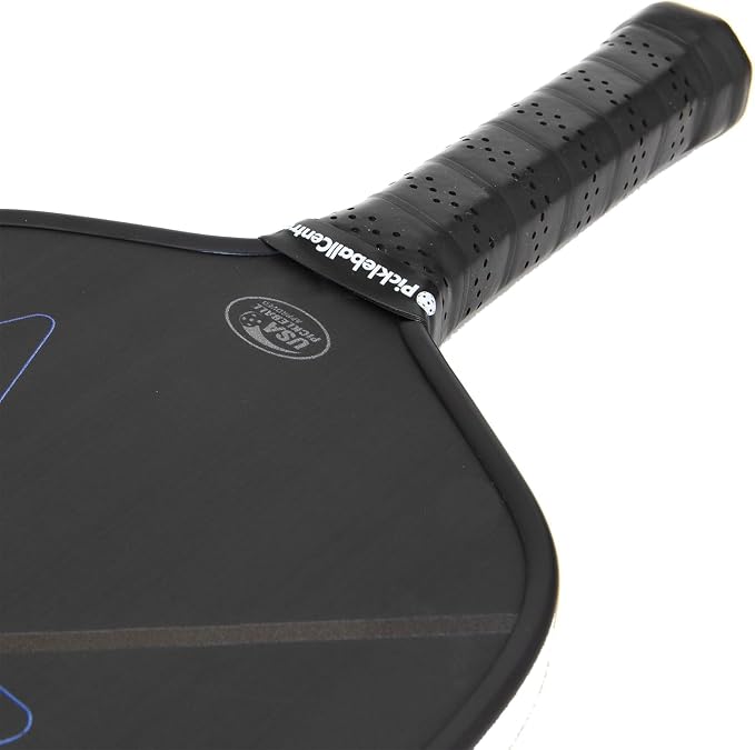 VERSIX RAW Carbon Fiber Pickleball Paddle,Polypropylene Honeycomb Core, Carbon Fiber, 7.9oz (Midweight), 15mm Core