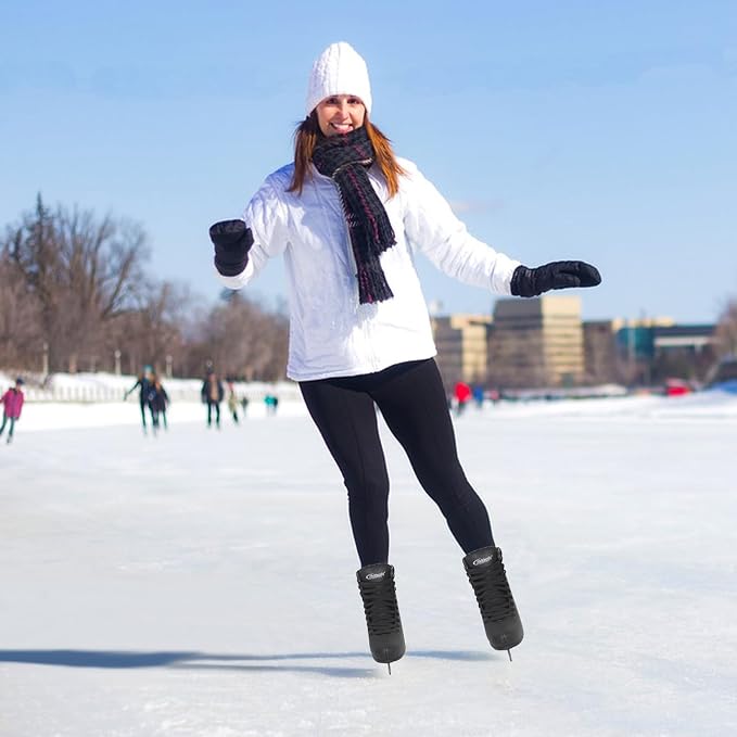 Nattork Figure Skates for Boys and Girls Excellence Stainless Steel Blades Ice Figure Skating with Enhanced Support Strength Performance and Ultimate Comfort