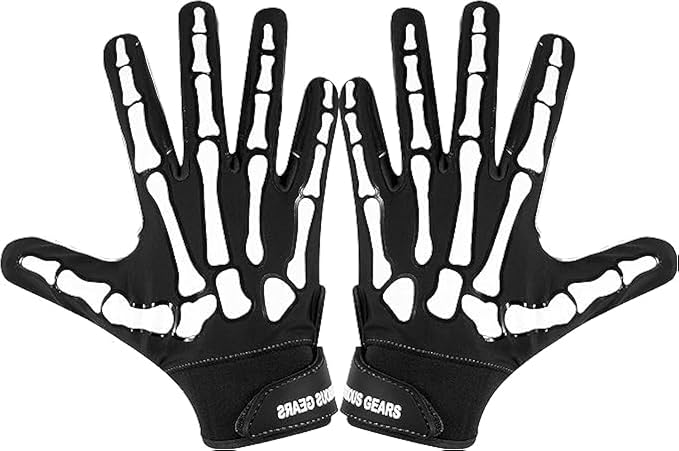 Glorious Traders Adult & Youth Football Gloves - Ultimate Performance Booster with Super Sticky Grip