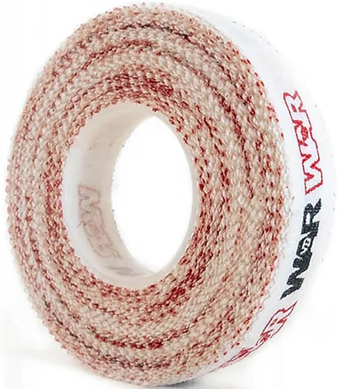 WAR Tape EZ Rip Premium Athletic Medical Sports Tape | No Sticky Residue | 30 ft Rolls | Best for Athletes & Trainers | Ideal for Fingers, Ankles, Wrists, and Equipment | 0.5 Inch (Pack of 6)