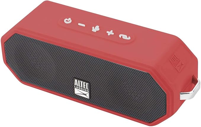 Altec Lansing - Portable Bluetooth Speaker, Waterproof IP67