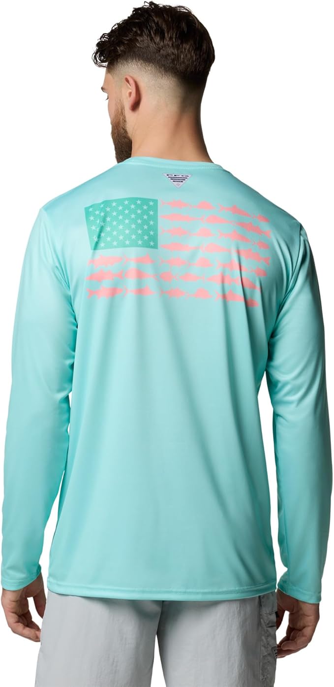 Columbia Terminal Tackle PFG Fish Flag Long Sleeve