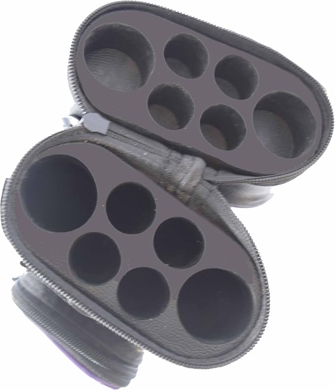 HAN'S DELTA 2x4 Hard Oval Pool Cue Billiard Stick Carrying Case, (Several Colors Available)