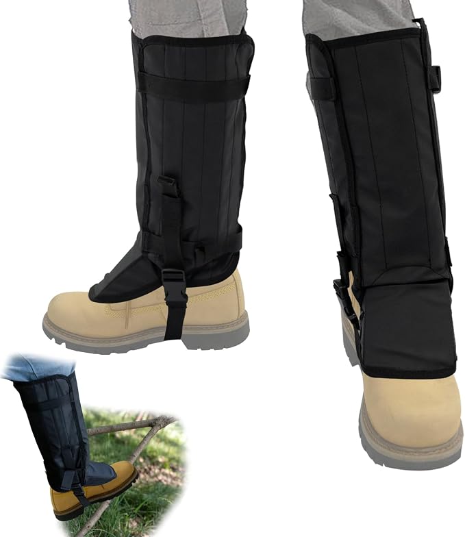 Leg Gaiters- Waterproof Boot Gaiter for Men & Women, with 1000D Wear Resistantand Snowproof and Waterproof Leg Protectors for Hiking and Camping