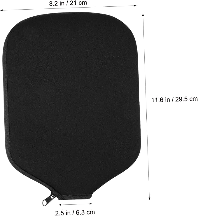 BESPORTBLE 2pcs Pickleball Paddle Covers Racket Case Pouch Beach Tennis Racket Holder Light Compact Storage for Outdoor Sports Pickleball Paddle Bag for Protection