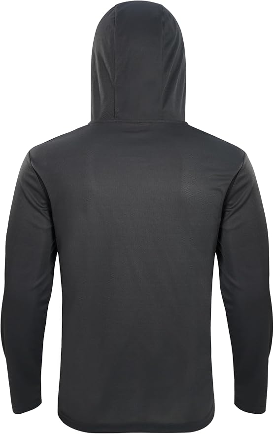 Mens Long Sleeve T-Shirts Casual Crew Neck Tee Shirt Summer Soft Running Swimming Cycling Fishing Tops