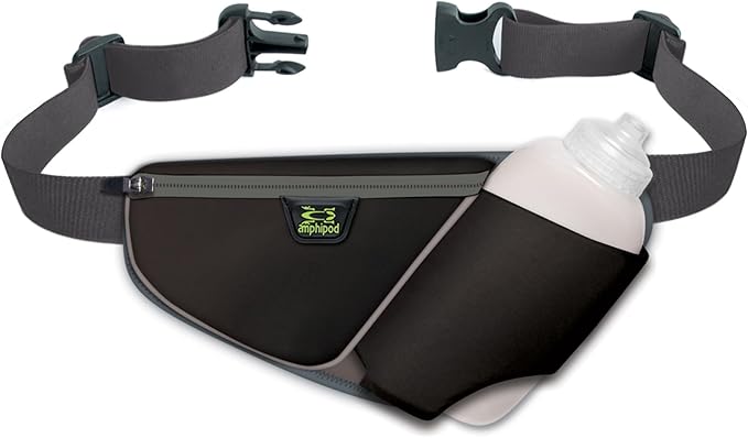 Amphipod High Five-K Bottle Pack, Runners Hydration Waist Belt for 5K/10K, Ultra Running & Walking, Men & Women