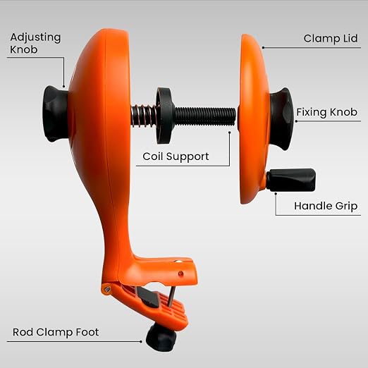 Pristis Practical Fishing Tools Combination, Fishing Hanging Scale & Fishing Line Winder, A Neat Option for Angler
