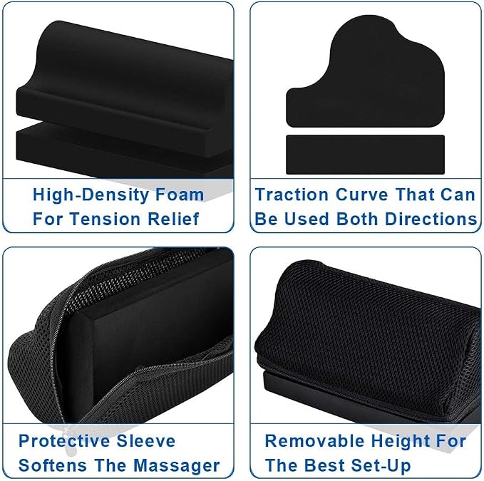 StrongTek Recovery Duo – Balance Pad & Cervical Neck Wedge for Therapy, Stretching, and Posture Relief