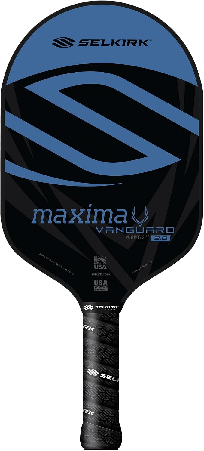 Selkirk Sport Vanguard Hybrid Pickleball Paddle | Carbon Fiber Pickleball Paddle with a Polypropylene X5 Core | Pickleball Rackets