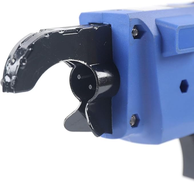 8-34mm Rebar Tying Machine Rebar Tying Tool, Automatic Rebar Tie Wire Twister Rebar Tie Tool w/Pliers + 2 x Batteries, Rebar Tier Tying Machine for Steel Bar Rod Tying Binding, Blue
