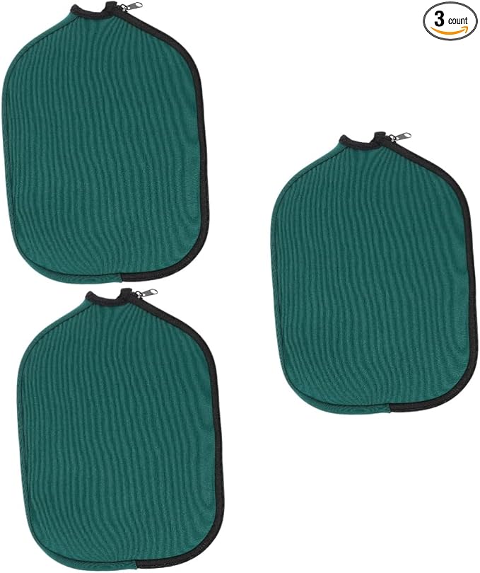 BESPORTBLE 3pcs Table Tennis Racket Case Custom Pong Paddle Bag Outdoor Racket Cover Scratch Easy to Use Organizing Case for Games