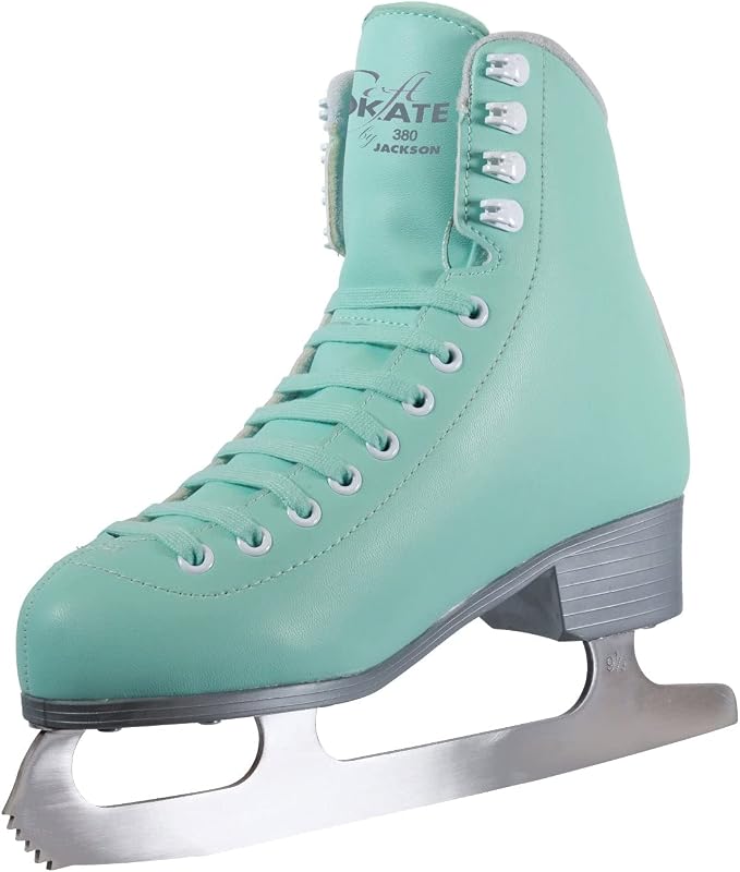 Jackson Ultima SoftSkate 380 Womens Ice Skates for Women/Kids | Comfortable Figure Skates for Ice Skating & Recreational Figure Skating, Ice Skates for Kids/Toddler Ice Skates-Medium Width