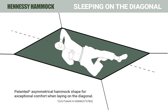 Hennessy Hammock - Explorer Deluxe Zip XL