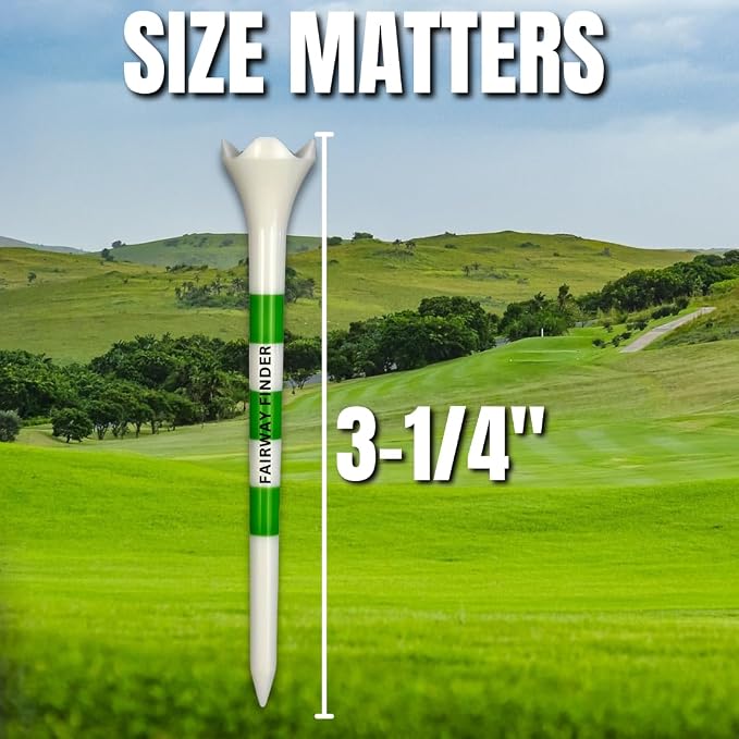 (50/150/500) Plastic Golf Tees 3 1/4 Best Golf Tees for Men, Unbreakable Golf Tees for Women, Long Golf Tees, Zero Friction Golf Tees, Tall Golf Tees Plastic Unbreakable, Reusable Golf Tee
