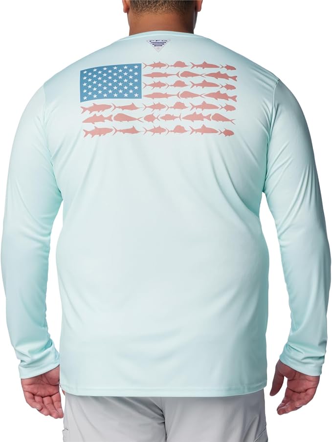 Columbia Terminal Tackle PFG Fish Flag Long Sleeve