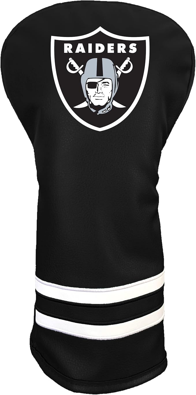 Team Golf NFL Vintage Driver Golf Club Headcover (Printed), Form Fitting Design, Retro Design with Fleece Lining for Extra Club Protection