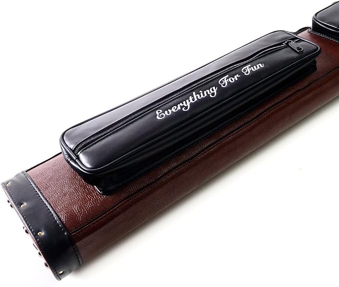 CUESOUL Soocoo Series 2x4/2x2 Hard Pool Cue Case -Holds 2 Cue Butt and 4 Cue Shafts,Four Color Available