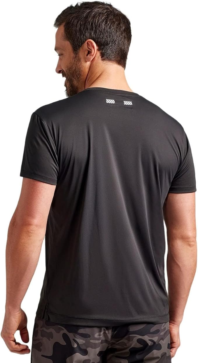 TRUEWERK Men's UPF 50+ Sun Protection Shirt - B1 Short Sleeve Work Tee, Moisture Wicking, Lightweight