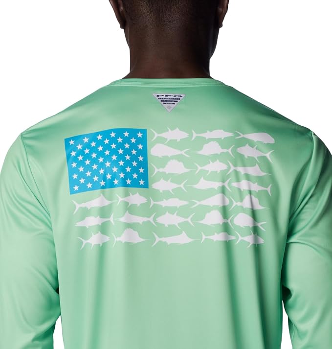 Columbia Terminal Tackle PFG Fish Flag Long Sleeve