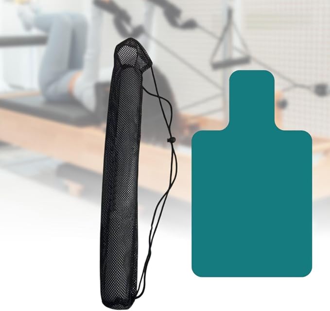 Pilates Reformer Mat Towel for Balance Training Fitness with Mesh Bag