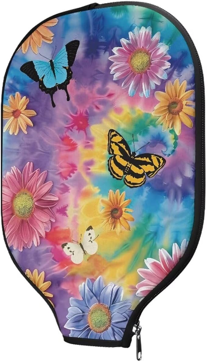 Pickleball Paddle Covers Only for Men and Women Zipper Closure Protection and Decoration