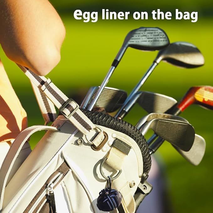 BIRDIE79 Golf Accessories Bundle - SlopeMaster ProGreen Reader and Egg Liner with High-Precision Green Reading Aid and Golf Ball Holder - Enhance Putting Accuracy and Reduce Strokes