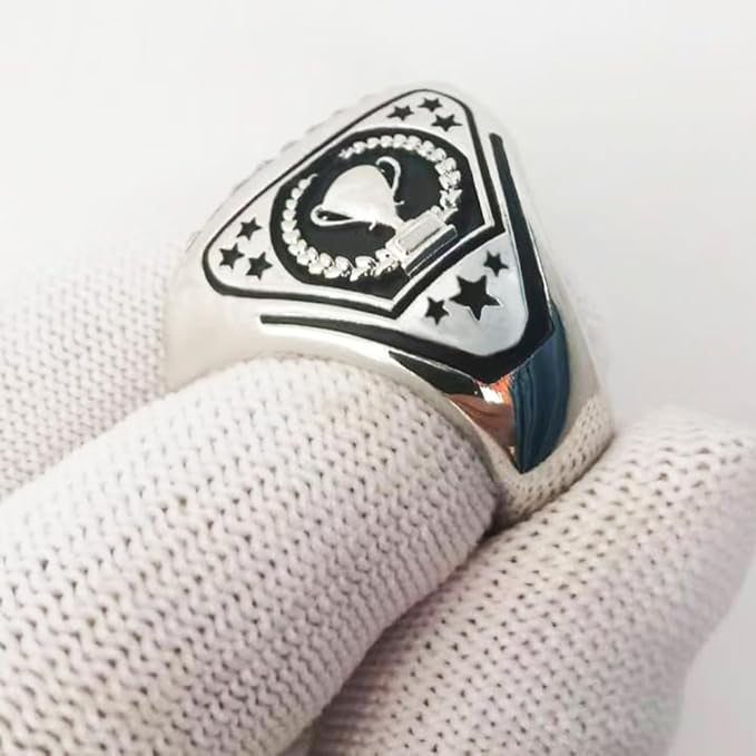 12 Pcs Baseball Championship Ring Trophy Award Gift Tournament Championship Ring Winner Tournament Team, from Size 8 to 11,