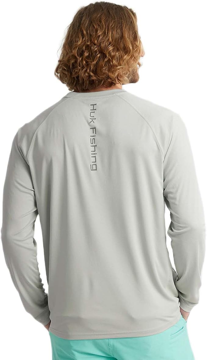 HUK Men's Pursuit Vented Long Sleeve Fishing Shirt (+30 UPF)