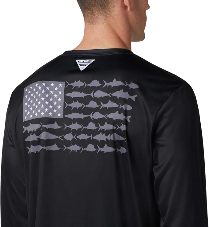 Columbia Terminal Tackle PFG Fish Flag Long Sleeve