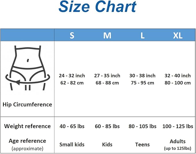 SkatingSpirit Slim Padded Figure Skating Shorts, Hip Tailbone Gel Pad Protective Underwear