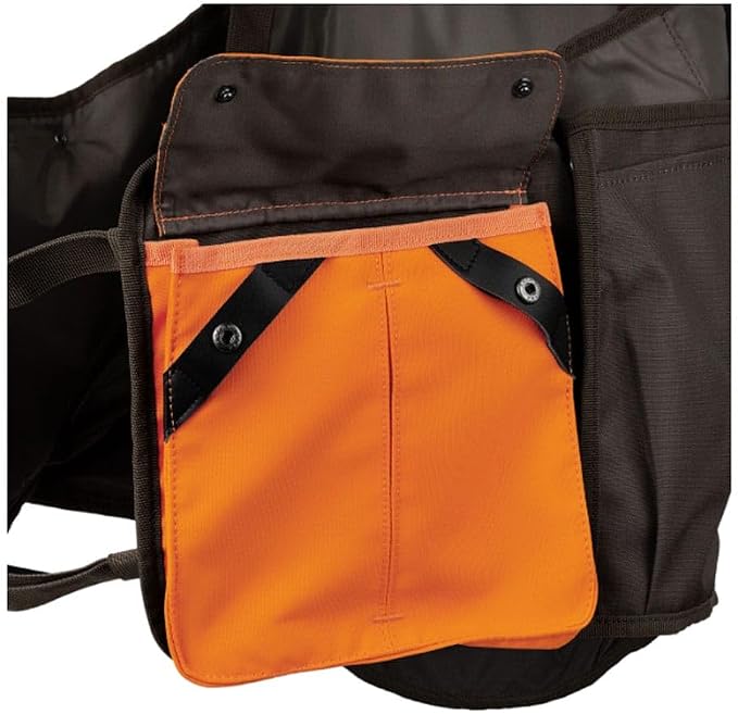 Beretta Men's Outlander Durable Water-Resistant Front-Load Capable Upland Hunting Strap Vest with Game Bag & Waterbag Holder