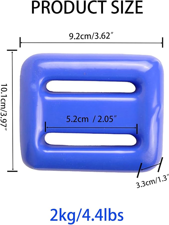 Dive Weights for Scuba Diving Weight Belt(1lb-4.4lb / 0.5kg-2kg),Vinyl Scuba Weights, Coated Dive Weights,Coated Lead Diving Weights, Dive Belt Weights for Freediving, Spearfishing