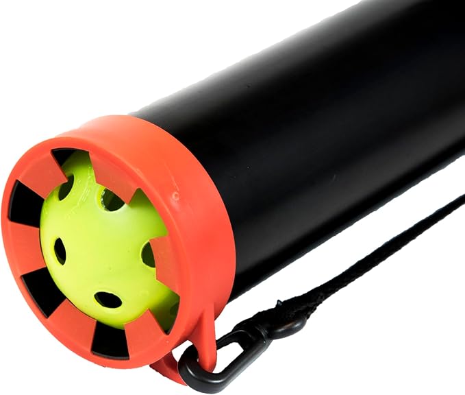 GAMMA Pickleball Ball Tube, Holds 12 Balls, Pickleball Equipment, Pickleball Court Acessories, Pickleball Ball Retriever, Indoor and Outdoor Balls, Easy & Compact