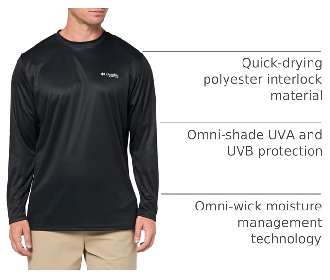 Columbia Terminal Tackle PFG Fish Flag Long Sleeve