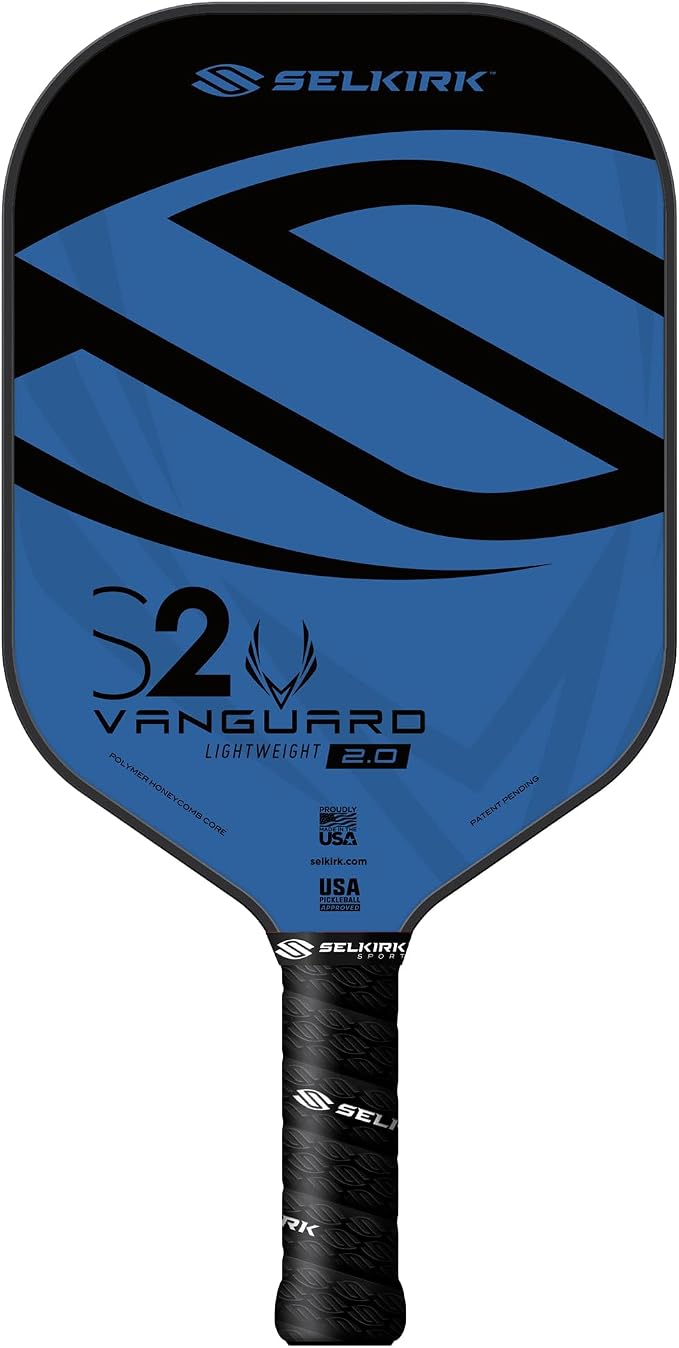 Selkirk Sport Vanguard Hybrid Pickleball Paddle | Carbon Fiber Pickleball Paddle with a Polypropylene X5 Core | Pickleball Rackets
