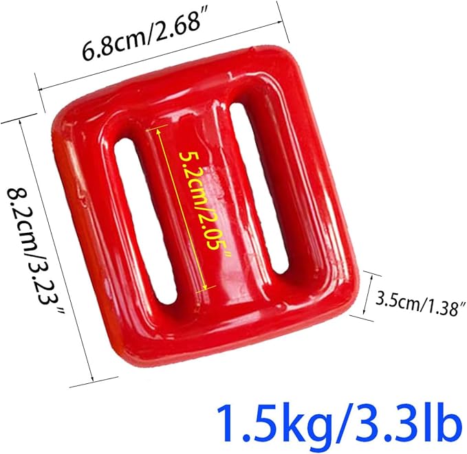 Dive Weights for Scuba Diving Weight Belt(1lb-4.4lb / 0.5kg-2kg),Vinyl Scuba Weights, Coated Dive Weights,Coated Lead Diving Weights, Dive Belt Weights for Freediving, Spearfishing