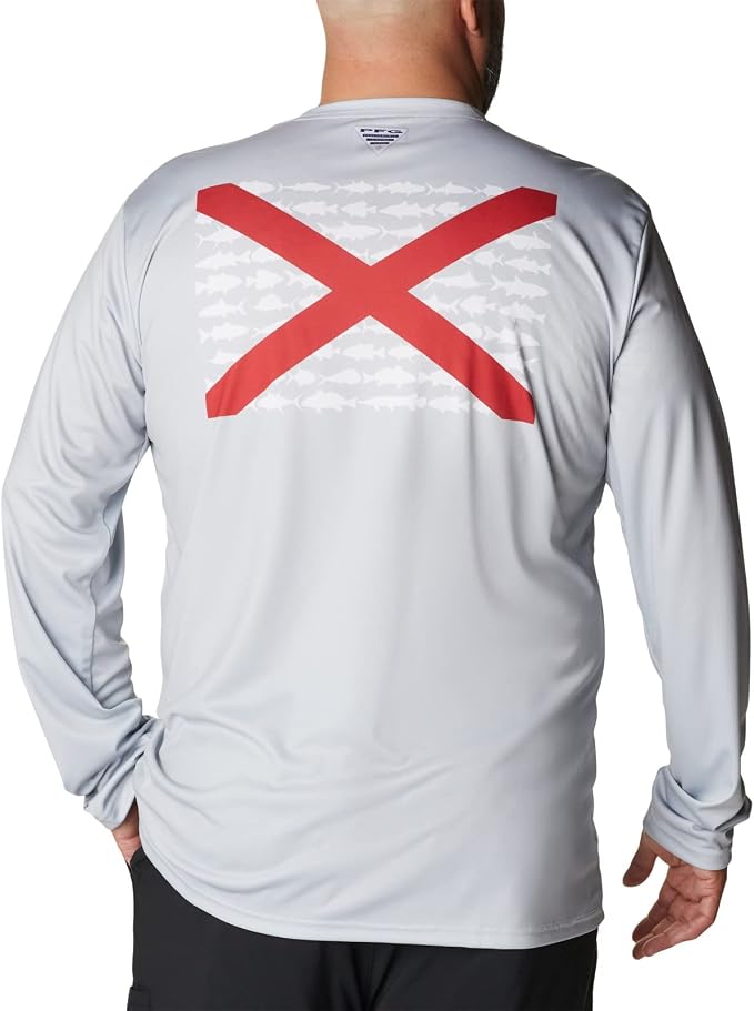 Columbia Terminal Tackle PFG Fish Flag Long Sleeve
