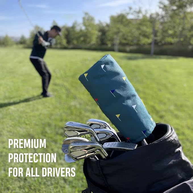 NEW GOLFN Golf Covers for Driver - Modern Golf Driver Headcover | Durable Golf Club Headcovers for Driver for Protection from Dings, Dents and Scuffs | Fits All Drivers