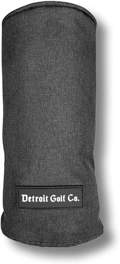 Premium Barrel Golf Club Head Covers - 3 Pack Set - Drivers, Fairway Woods and Hybrids