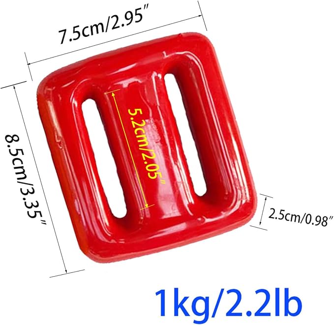 Dive Weights for Scuba Diving Weight Belt(1lb-4.4lb / 0.5kg-2kg),Vinyl Scuba Weights, Coated Dive Weights,Coated Lead Diving Weights, Dive Belt Weights for Freediving, Spearfishing